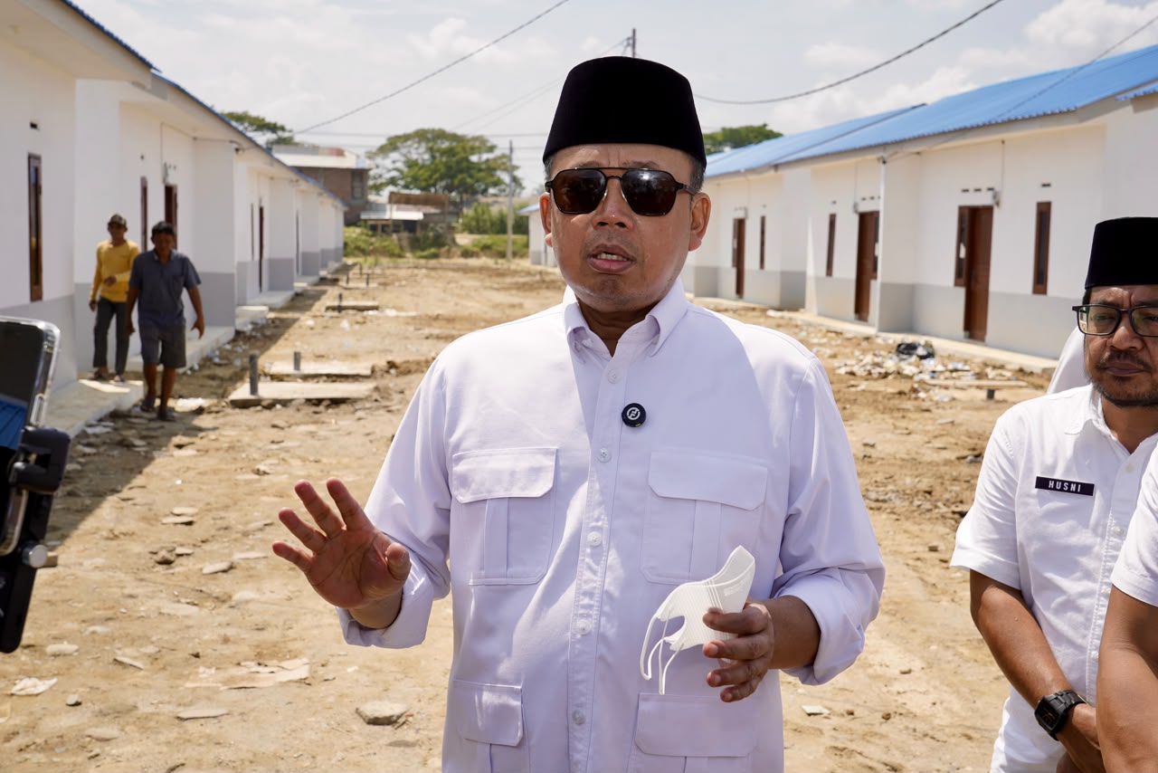 Menteri Nusron Apresiasi Yayasan Buddha Tzu Chi atas Dukungan Pembangunan Huntap bagi Korban Bencana di Aceh Tamiang