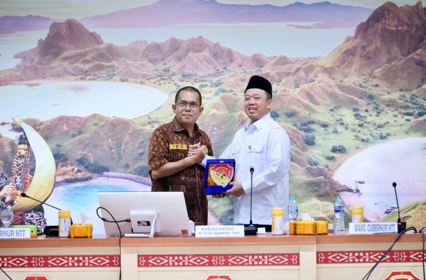  Rakor Bersama Pemda Se-NTT, Menteri Nusron Minta Dukungan Kepala Daerah Wujudkan Transformasi Layanan Pertanahan