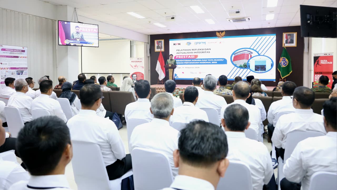 Buka PRESTASI Bersama KPK, Menteri ATR/Kepala BPN Tanamkan Semangat Bekerja Mempermudah Rakyat
