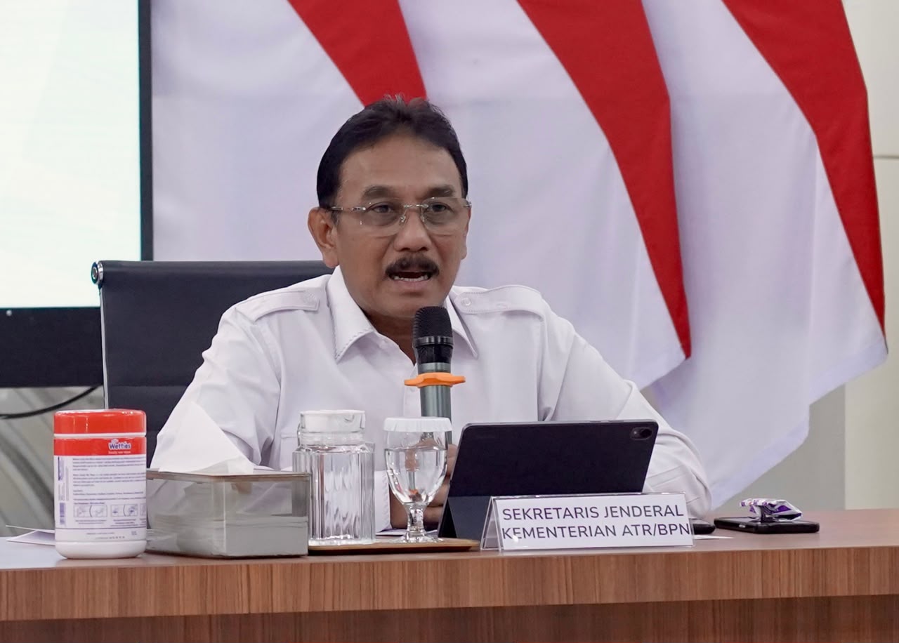 Sekjen ATR/BPN Jelaskan Tiga Transformasi untuk Percepat Layanan Pertanahan kepada Masyarakat