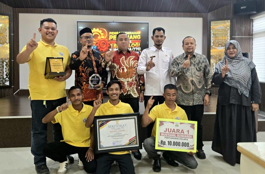  Mesin Penyangrai “Ue Neulheu” Antar Nagan Raya Raih Juara Pertama Lomba Inovasi Alat TTG Aceh 2026