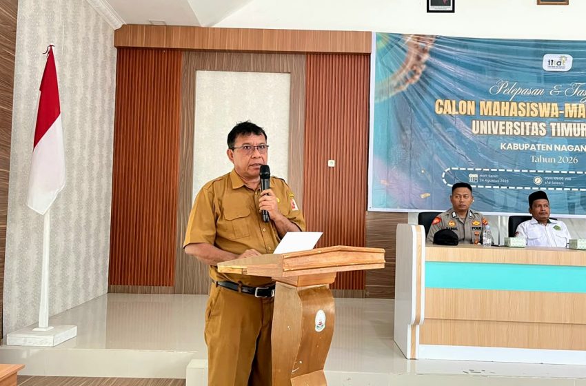  Bupati TRK Diwakili Asisten I Lepas 14 Putra-Putri Nagan Raya Melanjutkan Pendidikan ke Timur Tengah