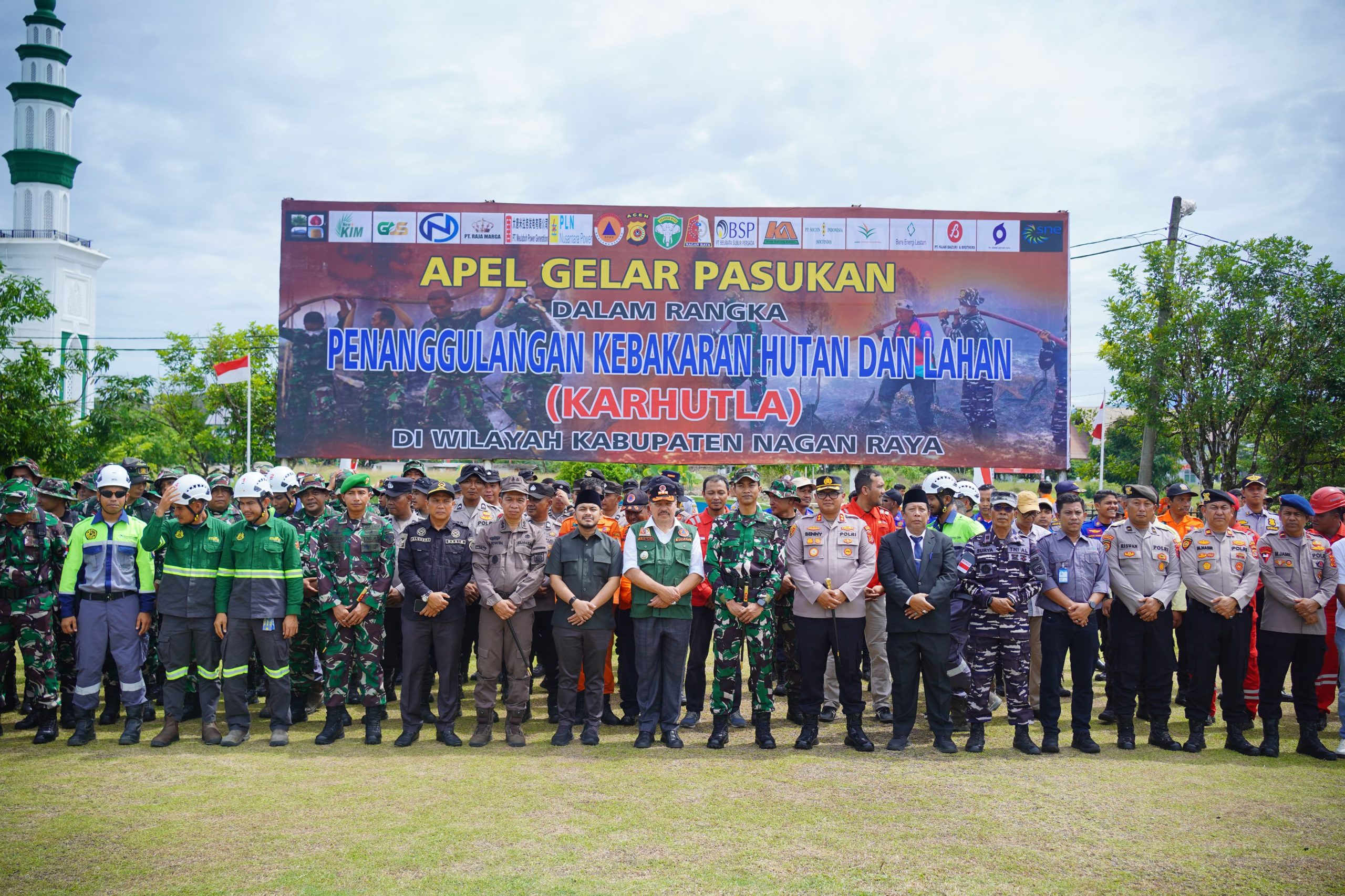 Bupati Nagan Raya Pimpin Apel Kesiapan Karhutla, Tekankan Pencegahan sebagai Gerakan Bersama