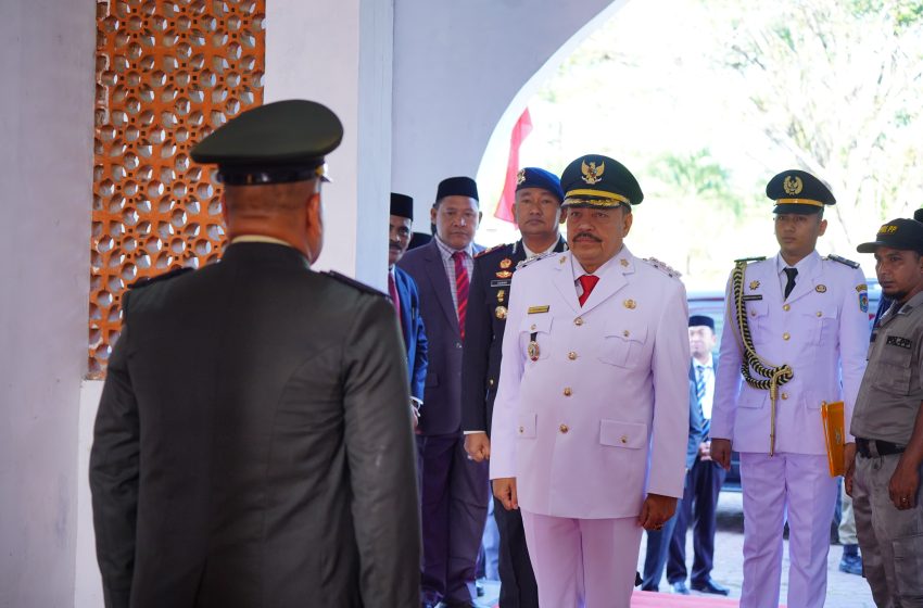  Pemkab Nagan Raya Gelar Upacara Detik-Detik Proklamasi HUT ke-81 Kemerdekaan RI