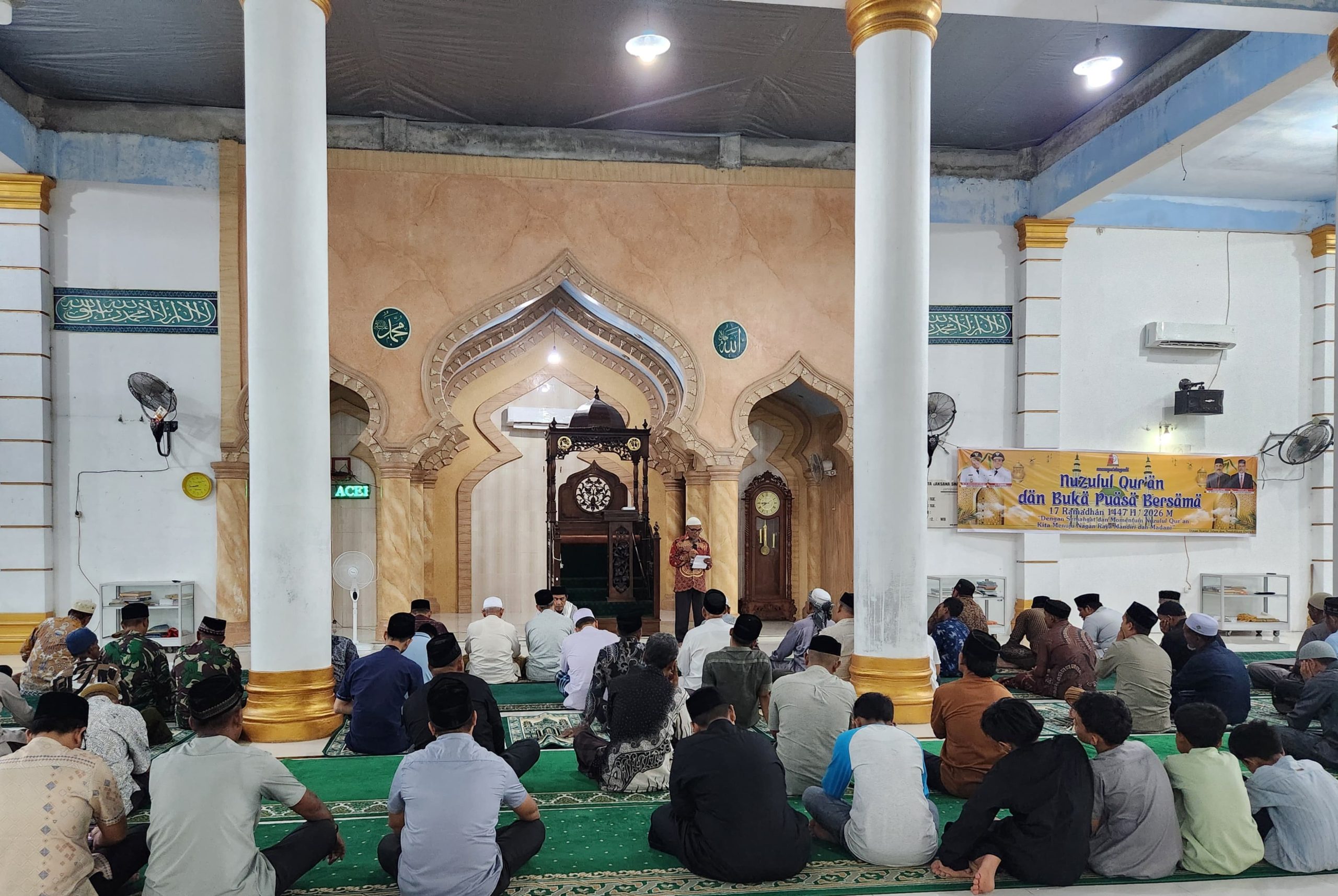 Pemkab Nagan Raya Peringati Nuzulul Qur’an 1447 H di Masjid Baitul Kiram Ujong Fatihah