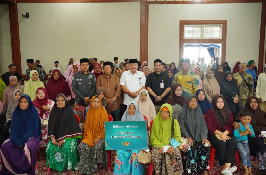  Bupati TRK Kembali Salurkan Santunan Ramadhan untuk 400 Dhuafa dan Anak Yatim di Nagan Raya