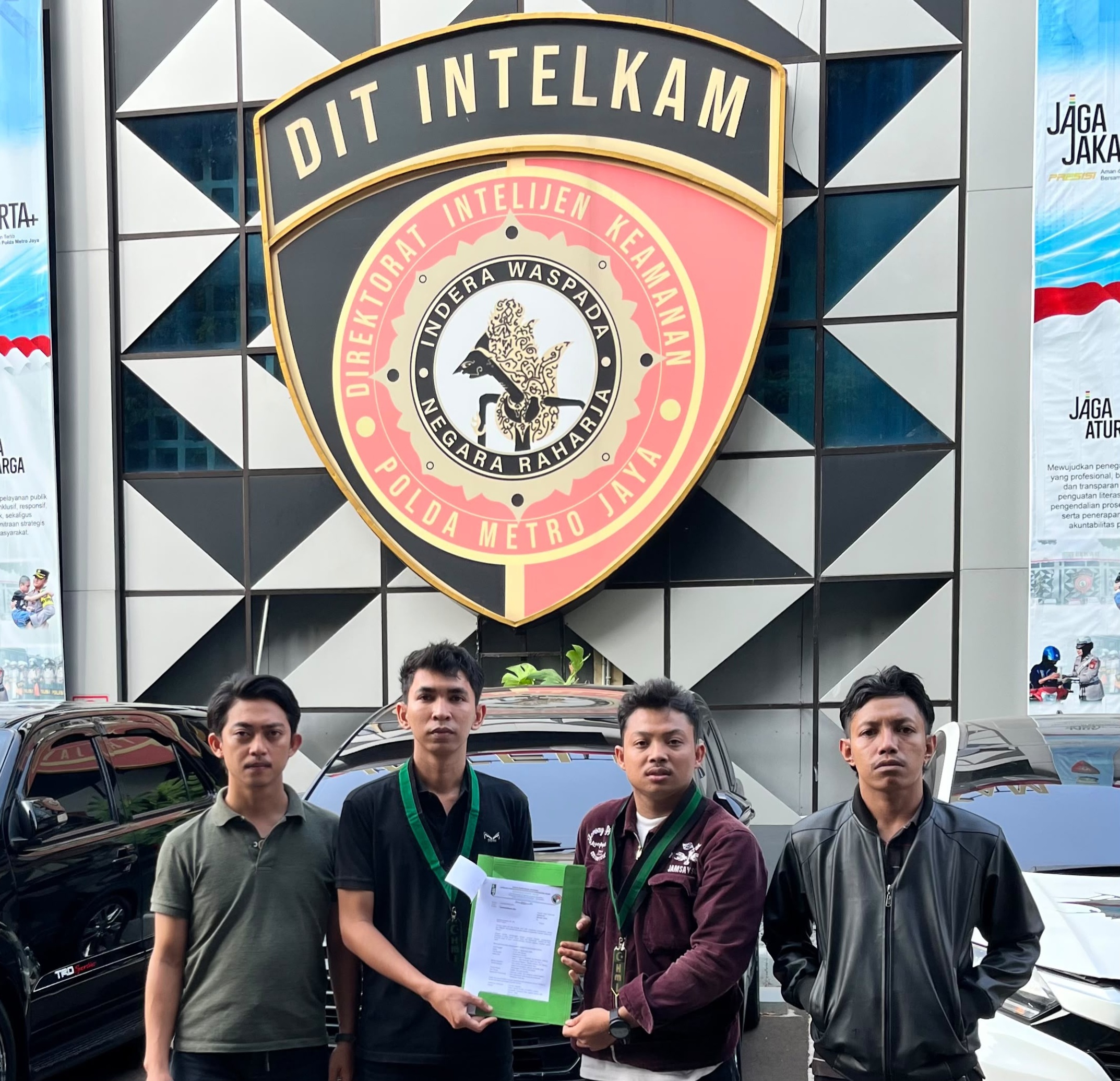 Datangi POLDA METRO JAYA; BAKORNAS LEPPAMI PB HMI Siap Aksi di Kantor Pusat PT AJB