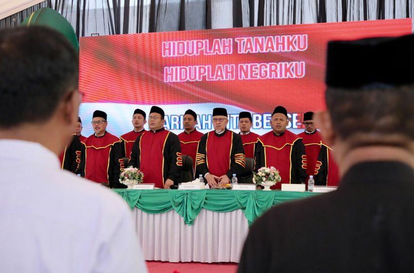  54 Mahasiswa STIS Al-Aziziyah Sabang Mengikuti Wisuda
