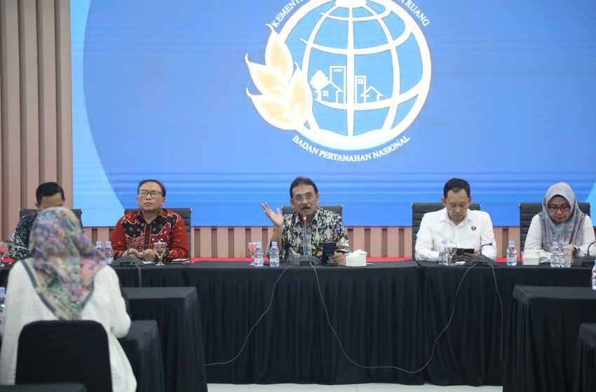  Kumpulkan Seluruh Pejabat Administrator Pusat dan Daerah, Sekjen ATR/BPN: Pelayanan Harus Tetap Optimal