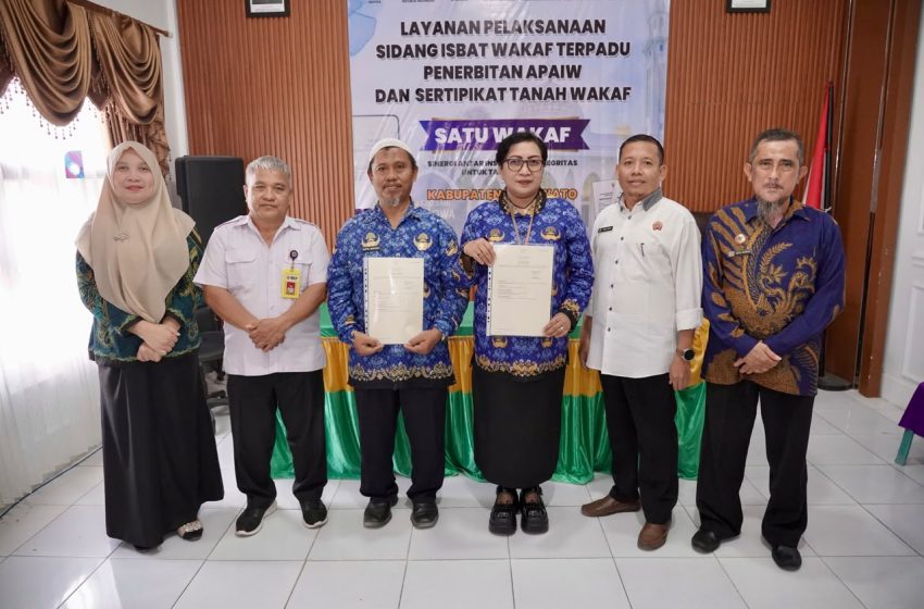  Legalitas Tanah Jadi Pijakan, Lembaga Pendidikan Keagamaan di Pohuwato Kini Bisa Kembangkan Prasarana Lebih Optimal