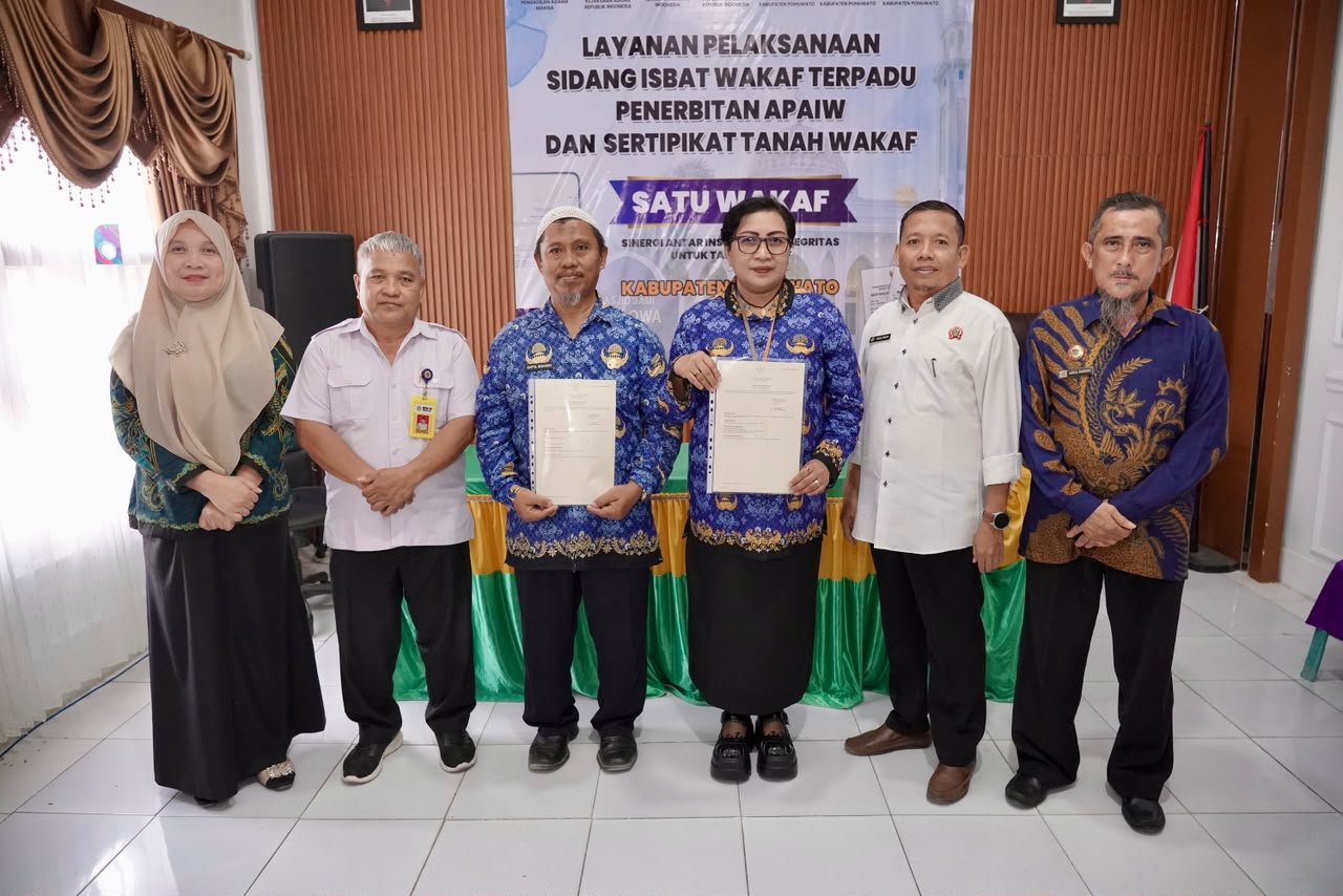 Legalitas Tanah Jadi Pijakan, Lembaga Pendidikan Keagamaan di Pohuwato Kini Bisa Kembangkan Prasarana Lebih Optimal