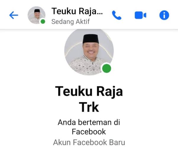  Pemkab Nagan Raya Imbau Warga Waspadai Akun Facebook Palsu yang Mengatasnamakan Bupati TRK