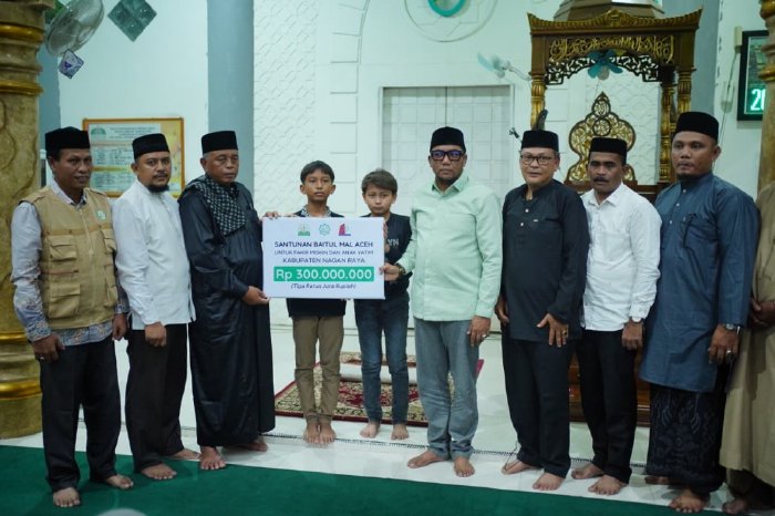 Safari Ramadan Pemerintah Aceh Salurkan Rp300 Juta ke Nagan Raya, Wabup Raja Sayang Sampaikan Terima Kasih